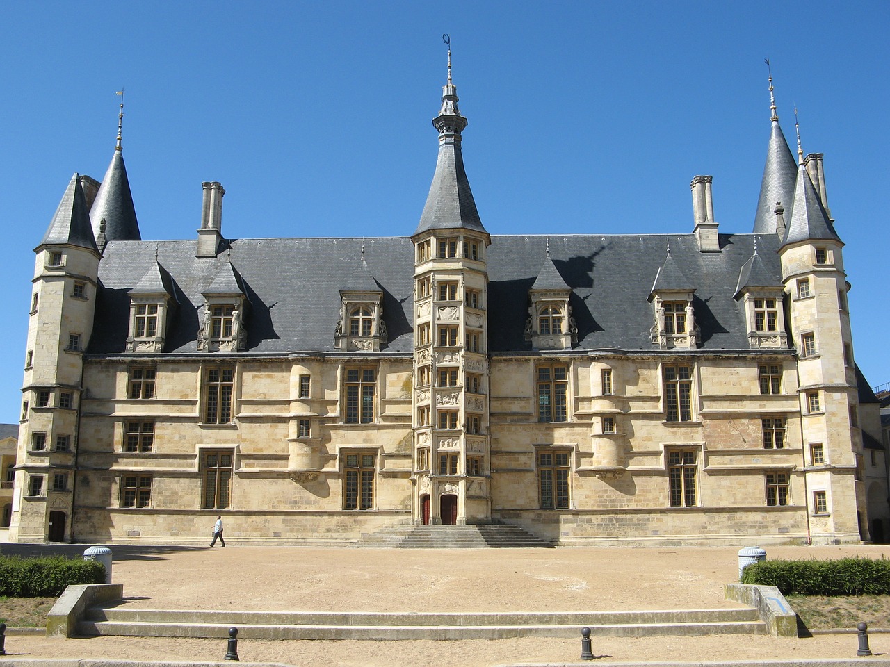 Didžiojo Rūmų Rūmai, Pilis, Nevers, France, Nemokamos Nuotraukos,  Nemokama Licenzija