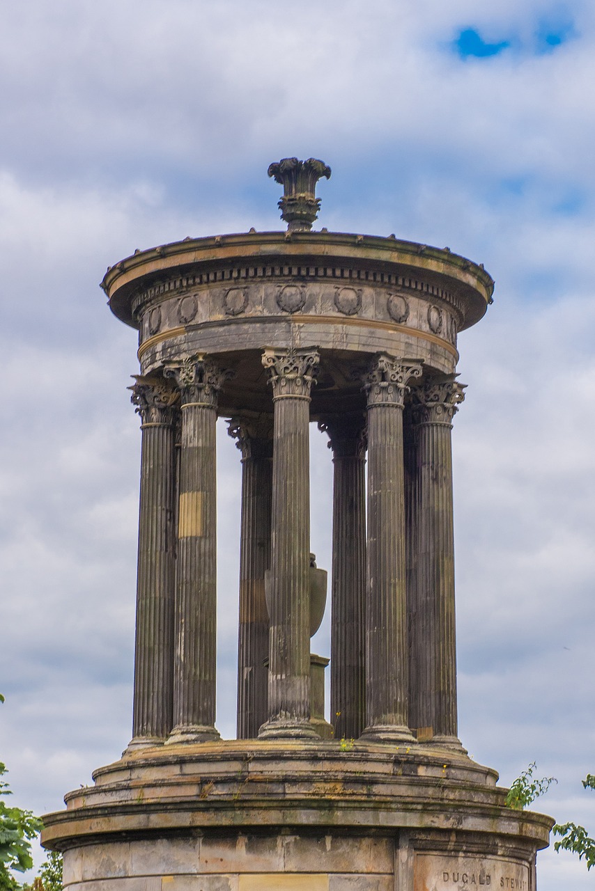 Dugald Stewart Monumentas, Edinburgas, Kalnas, Paminklas, Dugaldas, Škotija, Stewart, Architektūra, Orientyras, Paveldas