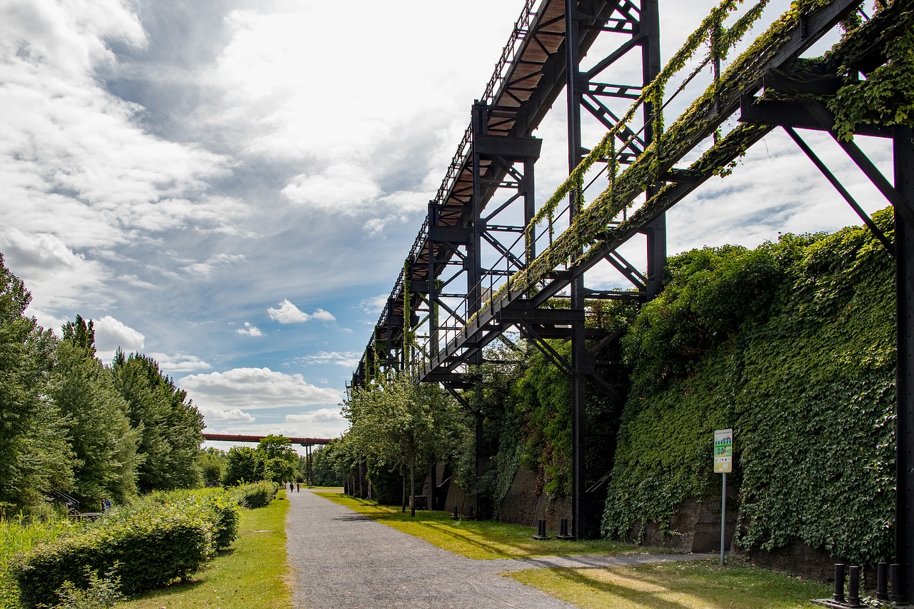 Duisburgas, Industrinis Parkas, Industrija, Kraštovaizdžio Parkas, Ruhr Area, Gamykla, Sunkioji Industrija, Aukštakrosnė, Plienas, Šiaurės Kraštovaizdžio Parkas Pramoninė Gamykla