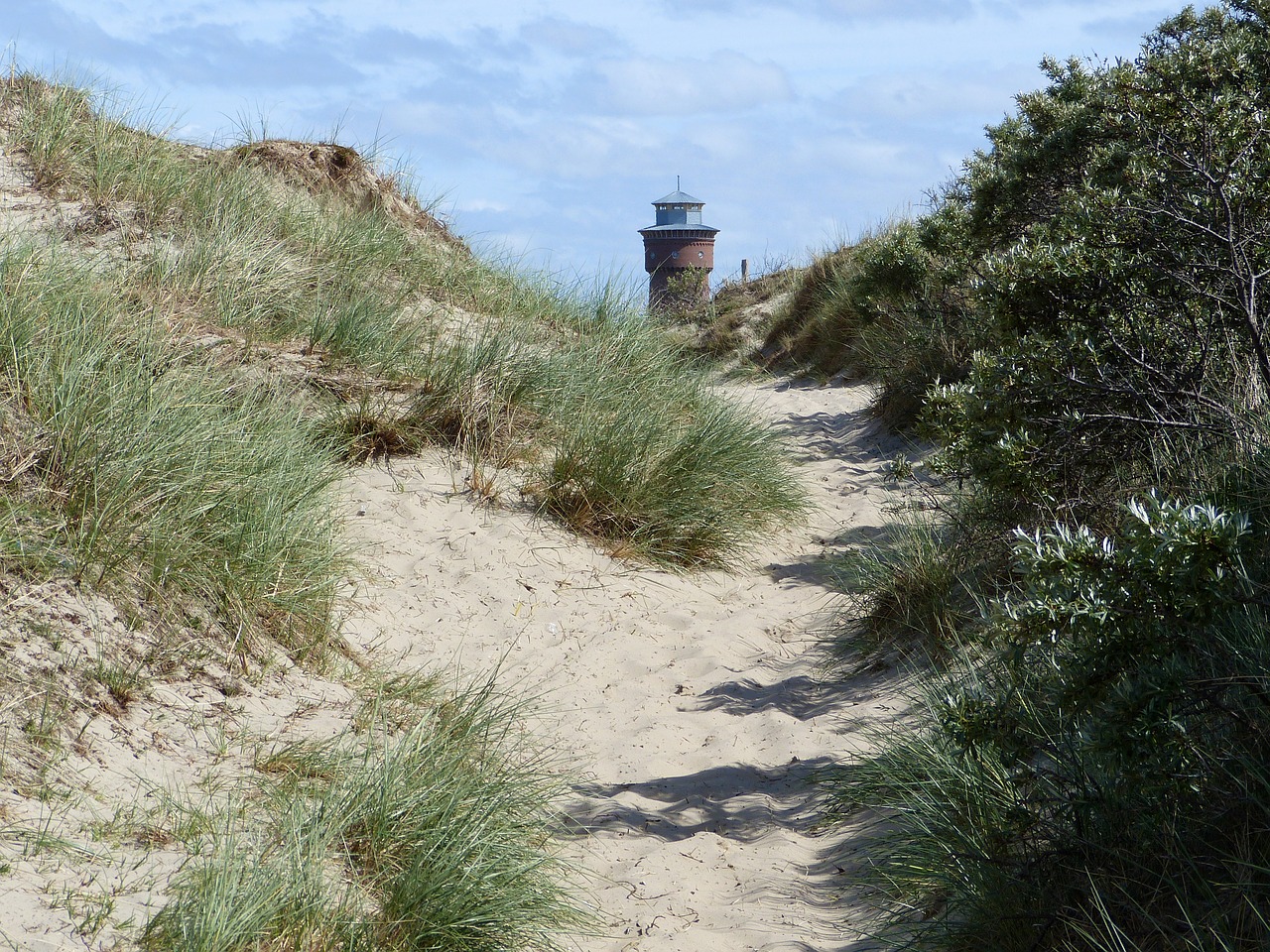 Kopos, Papludimys, Šiaurės Jūra, Borkum, Vandens Bokštas, Nemokamos Nuotraukos,  Nemokama Licenzija