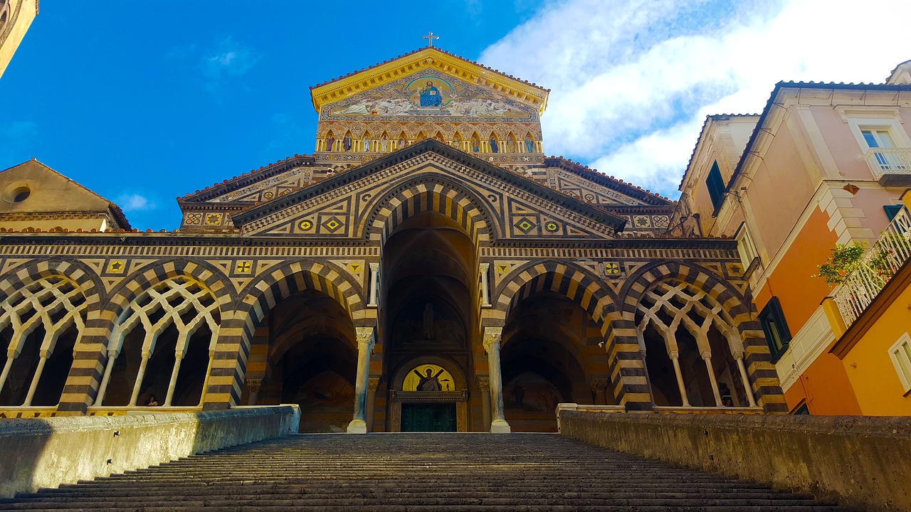 Duomo, Amalfi, Bažnyčia, Amalfi Pakrantė, Nemokamos Nuotraukos,  Nemokama Licenzija