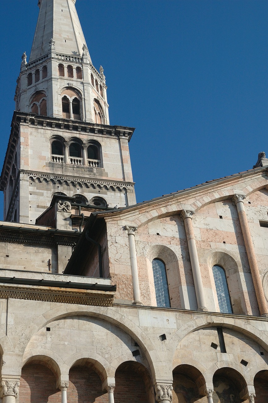 Duomo Di Modena, Duomo, Katedra, Modena, Girlandina, Italy, Romano, Nemokamos Nuotraukos,  Nemokama Licenzija