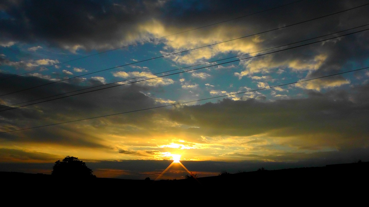 Dusk, Saulėlydis, Twilight, Gamta, Dangus, Saulė, Švytėjimas, Tamsi, Tamsa, Debesys