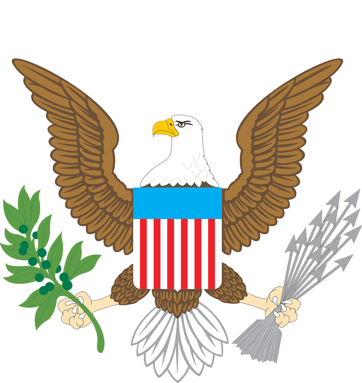 Erelis, Amerikietis, Emblema, Laisvė, Paukštis, Usa, Amerikietis, Simbolis, Nacionalinis, Gyvūnas
