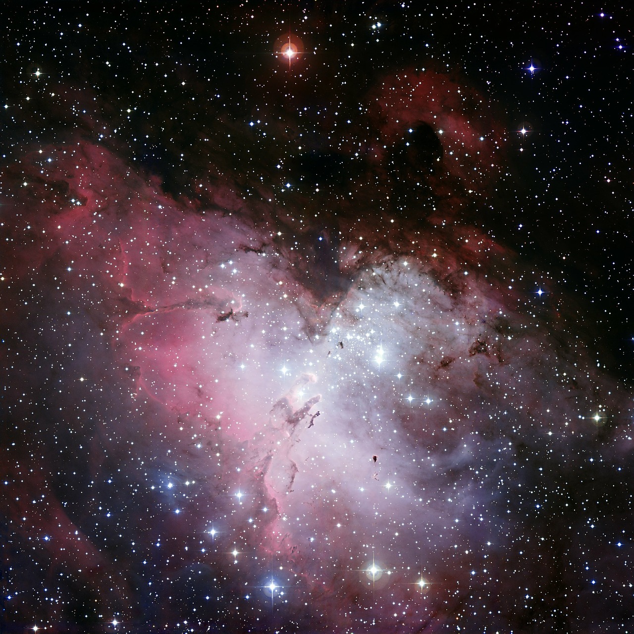 Erelio Migla, Ic 4703, Rūkas, Atviras Sternhaufenas, Žvaigždžių Grupes, Messier Katalogas, Vardas, M 16, Ngc, Ngc 6611