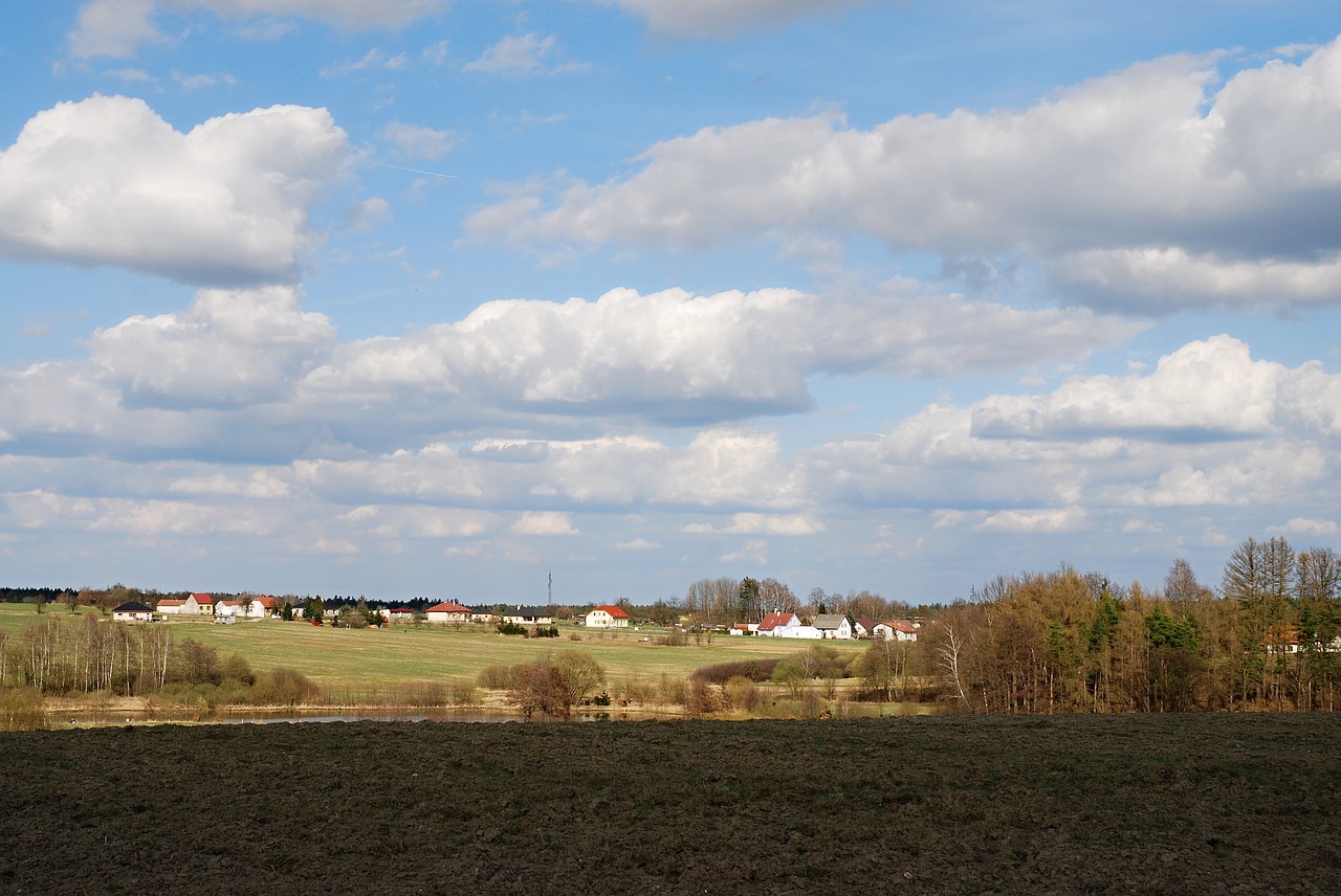 Ankstyvas Pavasaris, Pietų Bohēma, Kaimas, České Budějovice, Ledenice, Nemokamos Nuotraukos,  Nemokama Licenzija