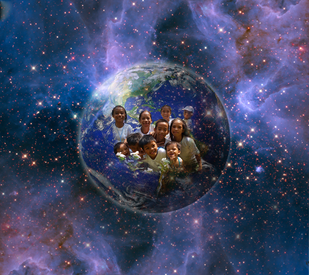 Žemė, Mėlyna Planeta, Gaublys, Gaia, Planeta, Žmogus, Vaikai, Vaikų Grupė, Žmonių Grupė, Asmeninis