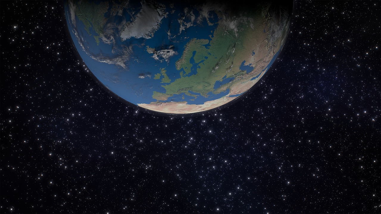 Žemė, Europa, Erdvė, Gaublys, Žemynai, 3D Modelis, Nemokamos Nuotraukos,  Nemokama Licenzija