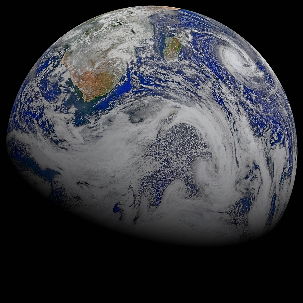 Žemė, Planeta, Erdvė, Palydovas, Suomi Npp, Sfera, Mėlynas Marmuras, Vaizdas, Poline Orbita, Nemokamos Nuotraukos