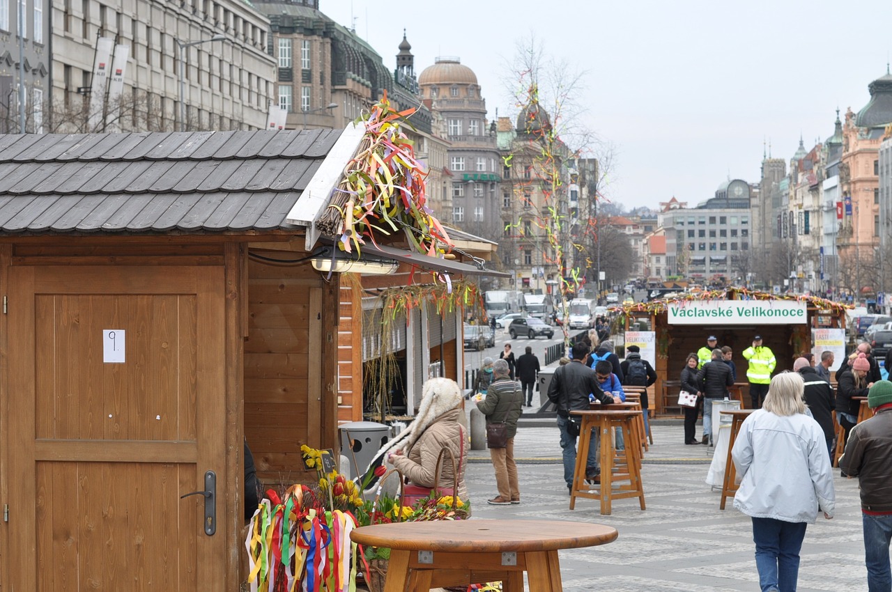 Velykos, Rinkas, Prague, Nemokamos Nuotraukos,  Nemokama Licenzija