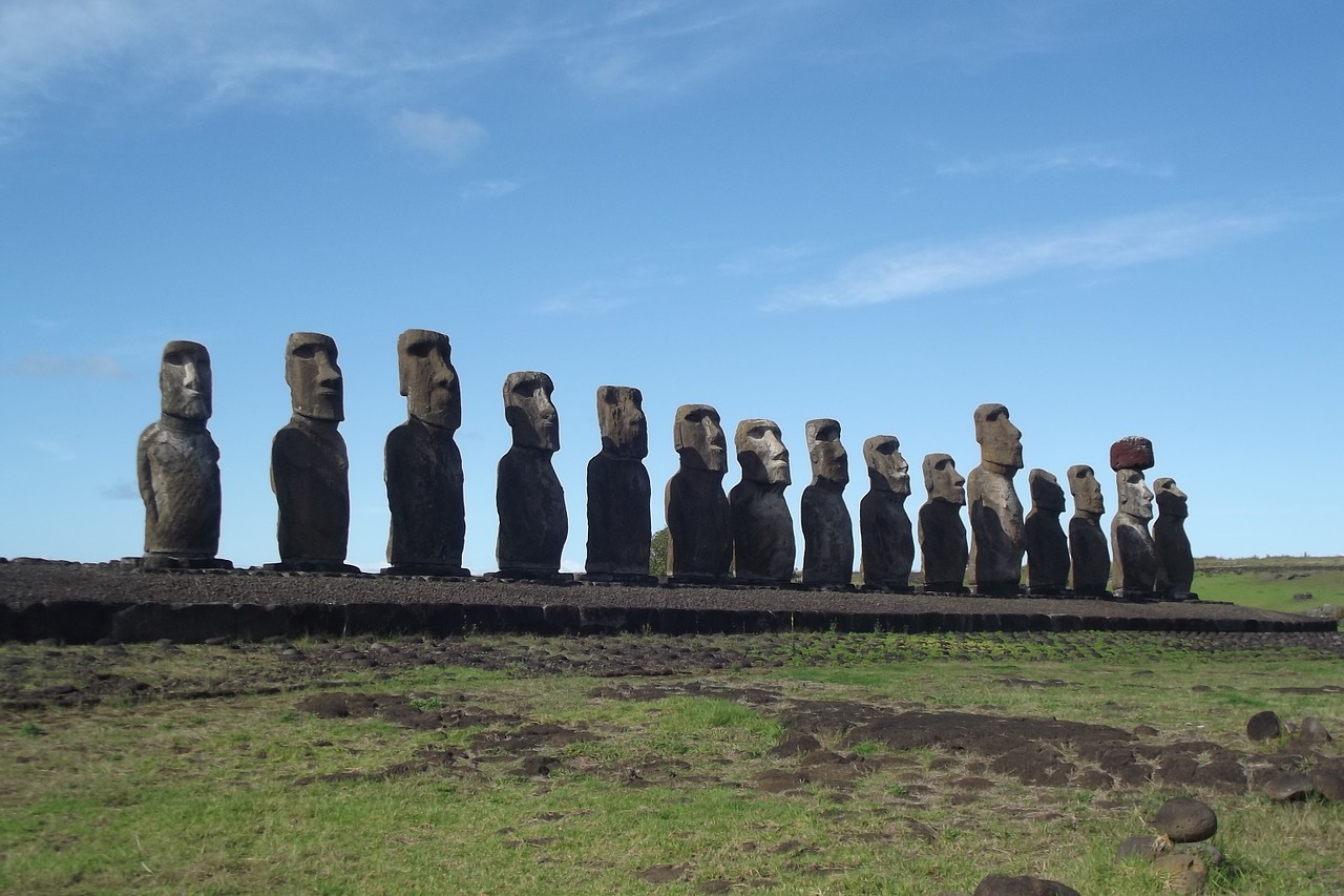 Velykų Sala, Rapa Nui, Moai, Čile, Nemokamos Nuotraukos,  Nemokama Licenzija