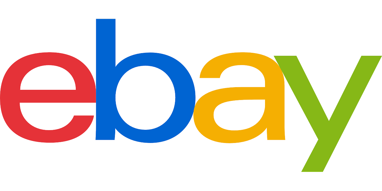Ebay, Logotipas, Prekinis Ženklas, Interneto Svetainė, Pirkimas Internetu, Aukcione, Pirkti, Apsipirkimas, Internetinis Aukcionas, Pasiūlymas