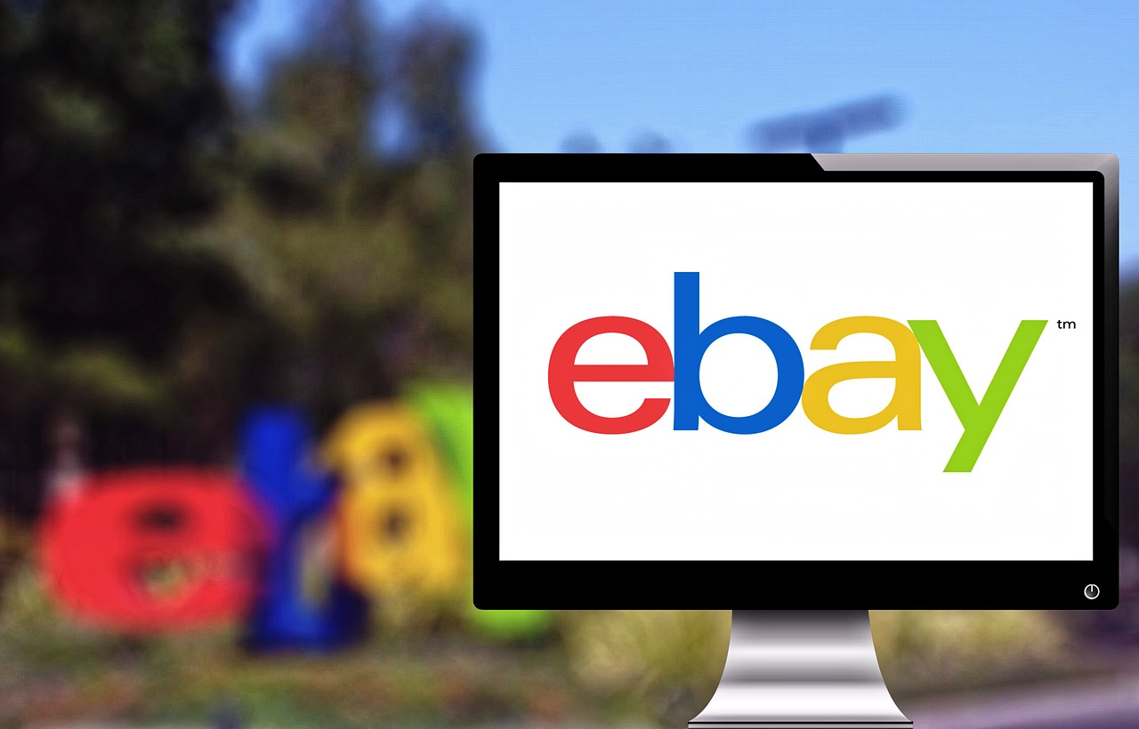 Ebay,  Ekranas,  Stebėti,  Apsipirkimas,  Www,  Kompiuteris,  E-Komercija,  Visuotinis,  3D,  Sandėlis