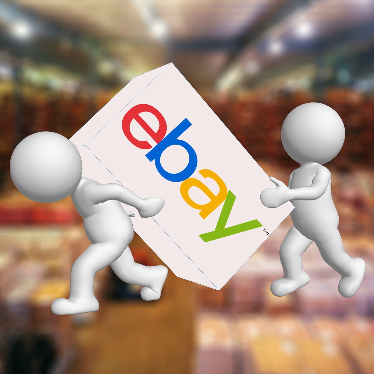 Ebay,  Com,  Apsipirkimas,  Www,  Kompiuteris,  E-Komercija,  Visuotinis,  3D,  Sandėlis,  Internetas