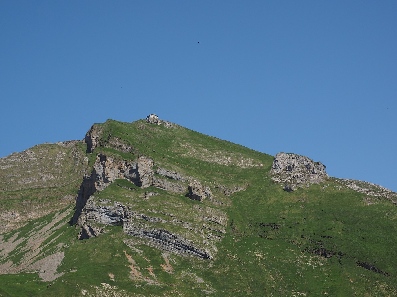 Ebenalp, Kalnai, Alpių, Namelis, Berggasthaus Schäfler, Kalnas, Inn Schäfler, Užeiga, Schäfler, Alpstein
