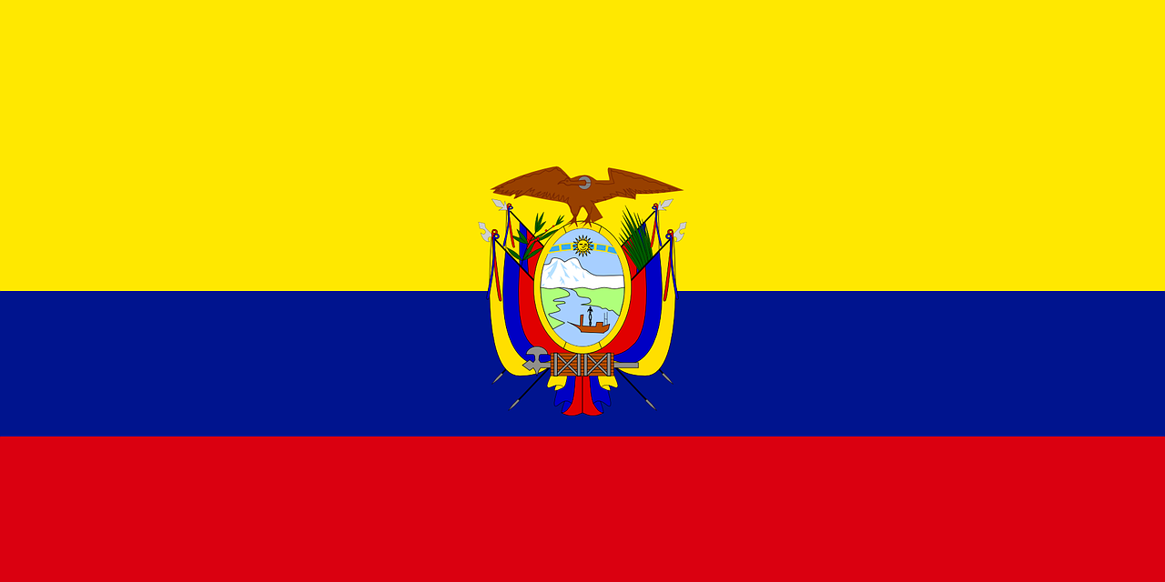 Ecuador, Vėliava, Nacionalinis, Simbolis, Šalis, Tauta, Ženklai, Simboliai, Lotynų, Amerikietis