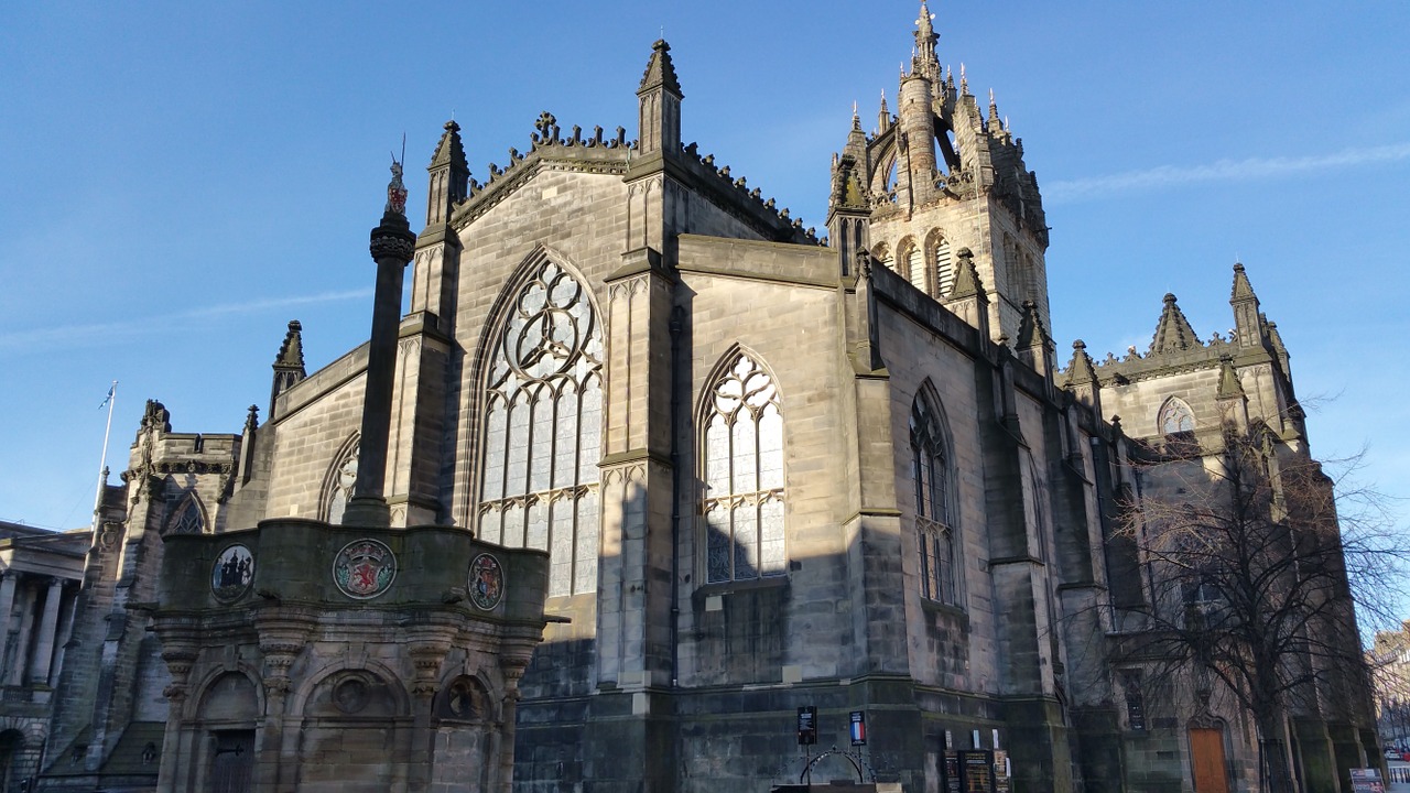 Edinburgas, Škotija, St Giles, Bažnyčia, Katedra, Nemokamos Nuotraukos,  Nemokama Licenzija