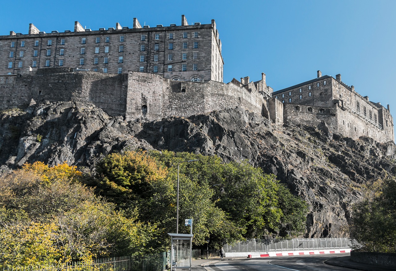 Edinburgas, Edinburgo Pilis, Pilis, Nemokamos Nuotraukos,  Nemokama Licenzija