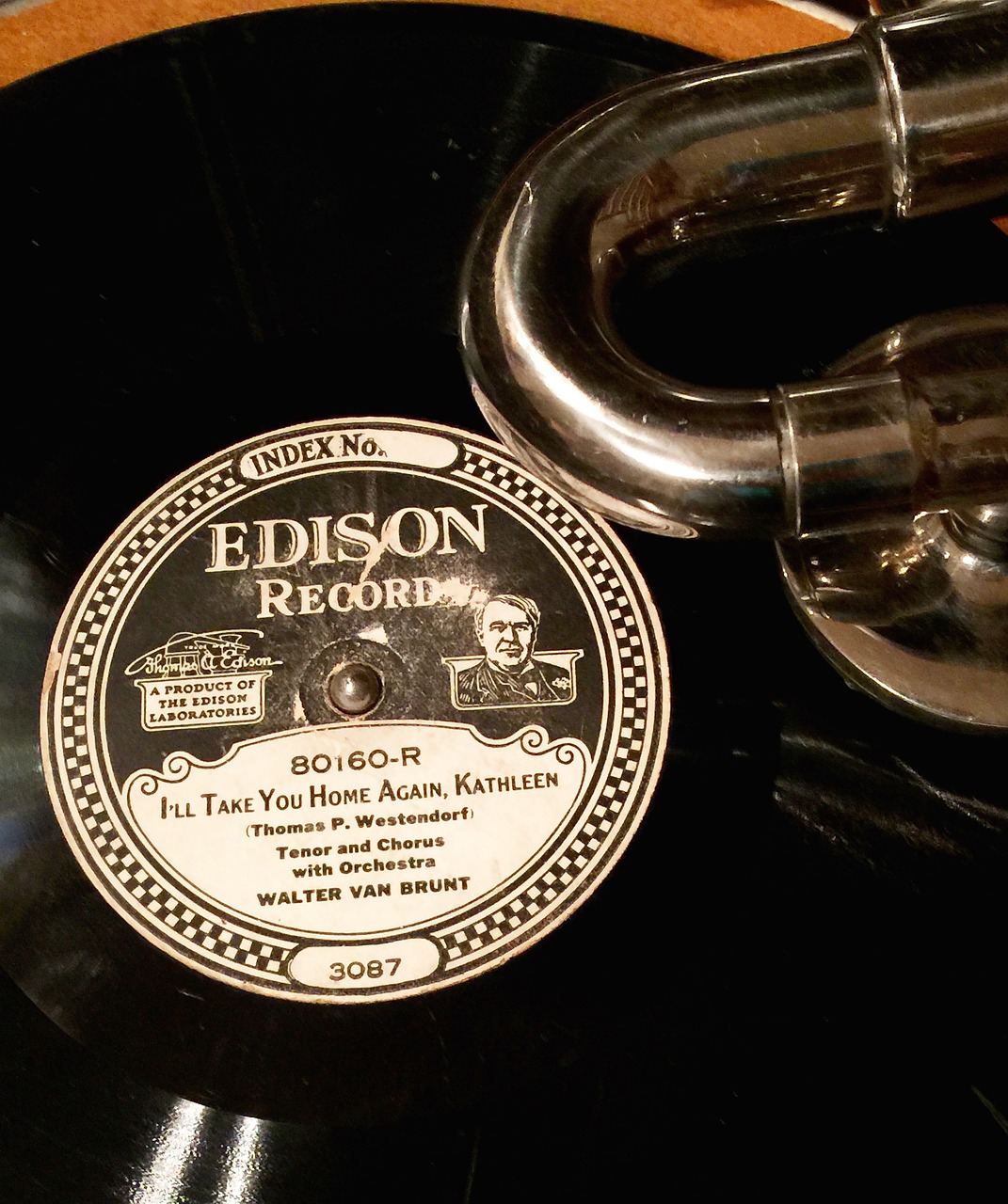 Edisonas, Įrašyti, Fonograma, Muzika, Garsas, Garsas, Pramogos, Įranga, Senamadiškas, Victrola