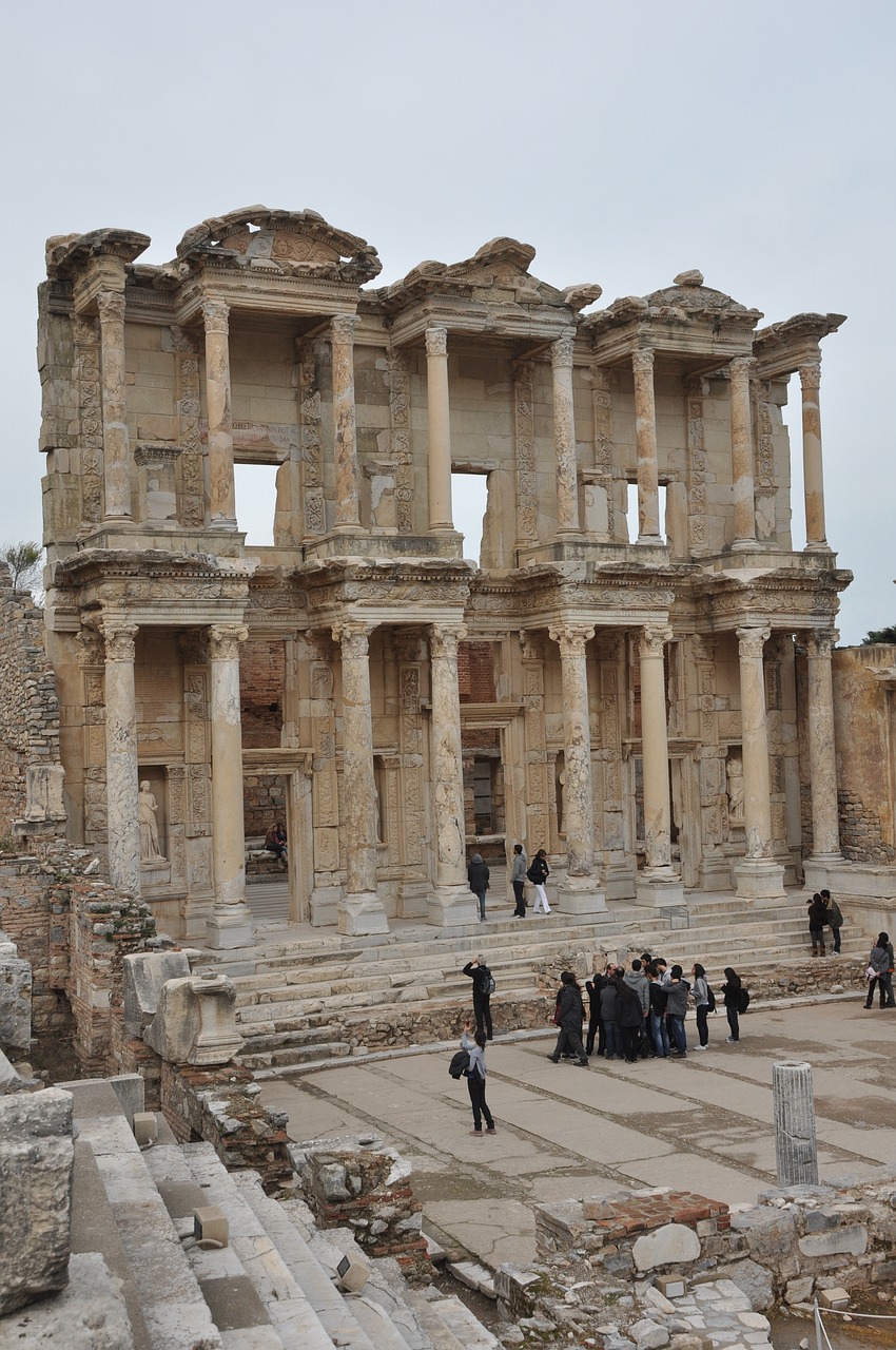 Efes, Efesas, Efeso Biblioteka, Nemokamos Nuotraukos,  Nemokama Licenzija