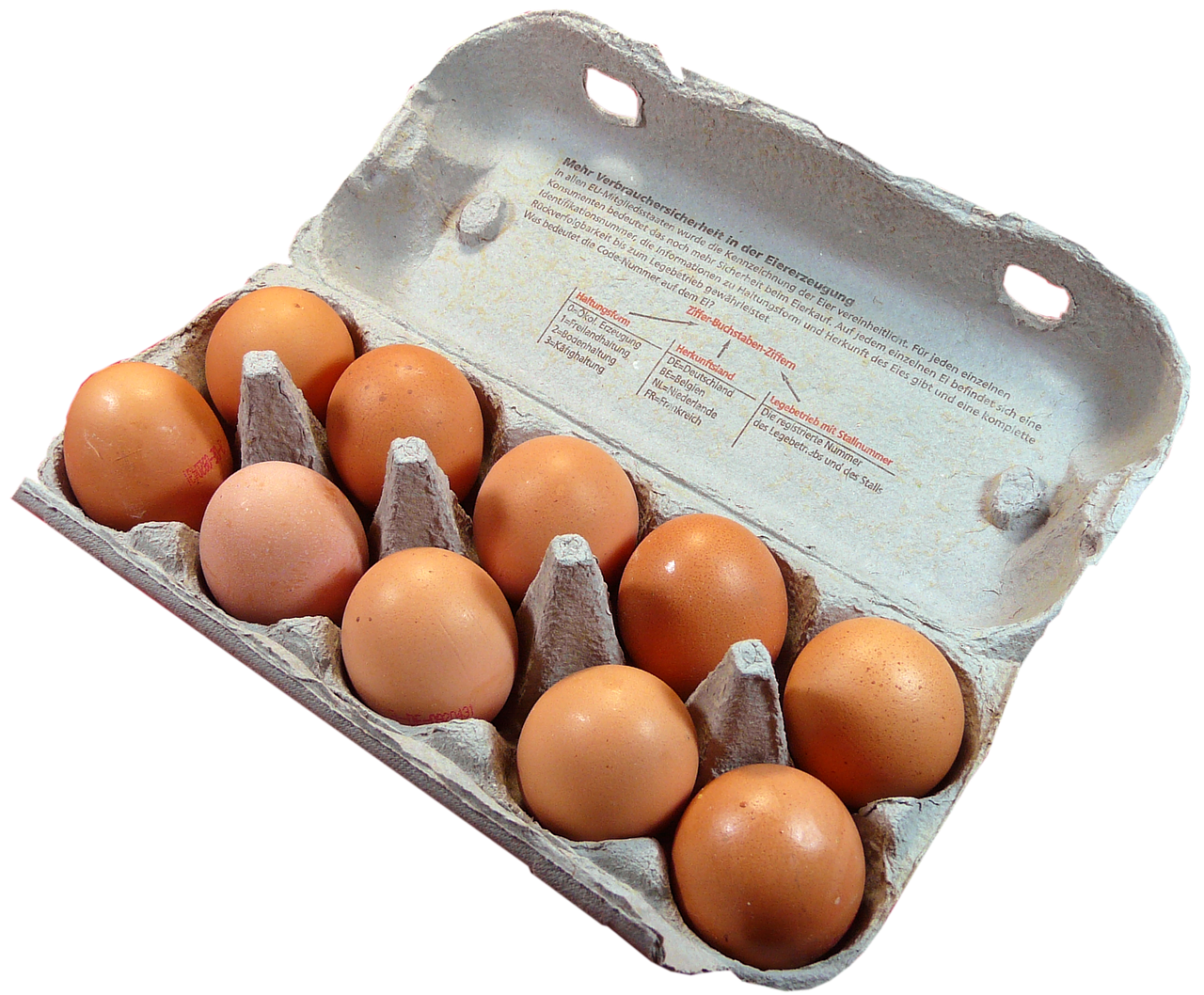Kiaušinis, Paketas, Maistas, Kiaušinių Dėžutė, Kiaušinių Dėžutė, Vištienos Kiaušiniai, Rudieji Kiaušiniai, 10Er Pakuotė, Nemokamos Nuotraukos,  Nemokama Licenzija