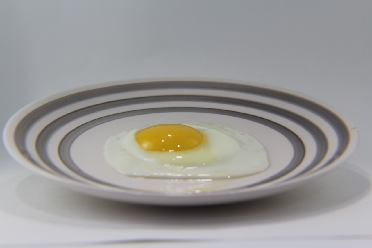 Kiaušinis, Saulėta Puse Aukštyn, Pusryčiai, Nemokamos Nuotraukos,  Nemokama Licenzija
