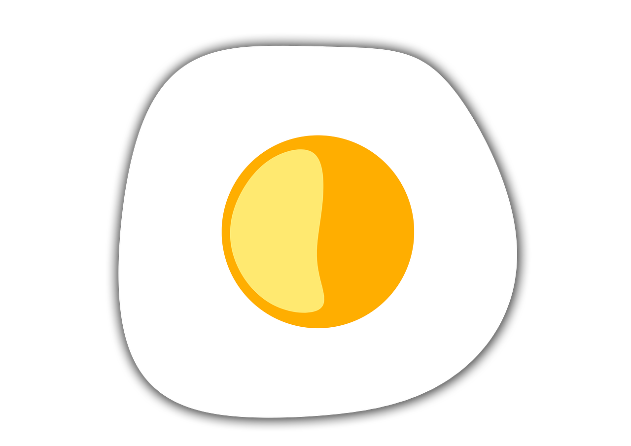 Kiaušinis, Virtas Kiaušinis, Maistas, Pusryčiai, Balta, Trykas, Maistas, Sveikas, Šviežias, Nemokamos Nuotraukos