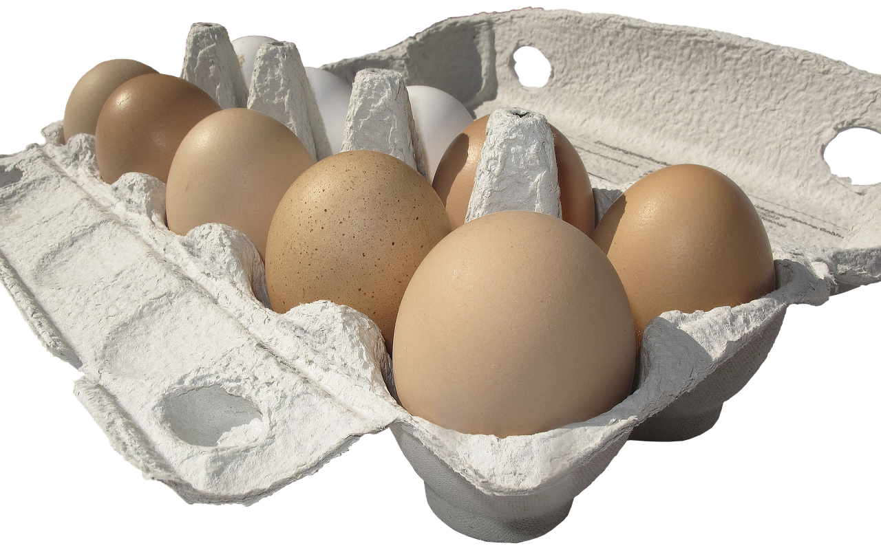 Kiaušinis, Vištos Kiaušinis, Kiaušinių Dėžutė, Daug Kiaušinių, Kiaušinių Pakuotė, Rudieji Kiaušiniai, Balti Kiaušiniai, Natūralus Produktas, Turgus, Prekystalis