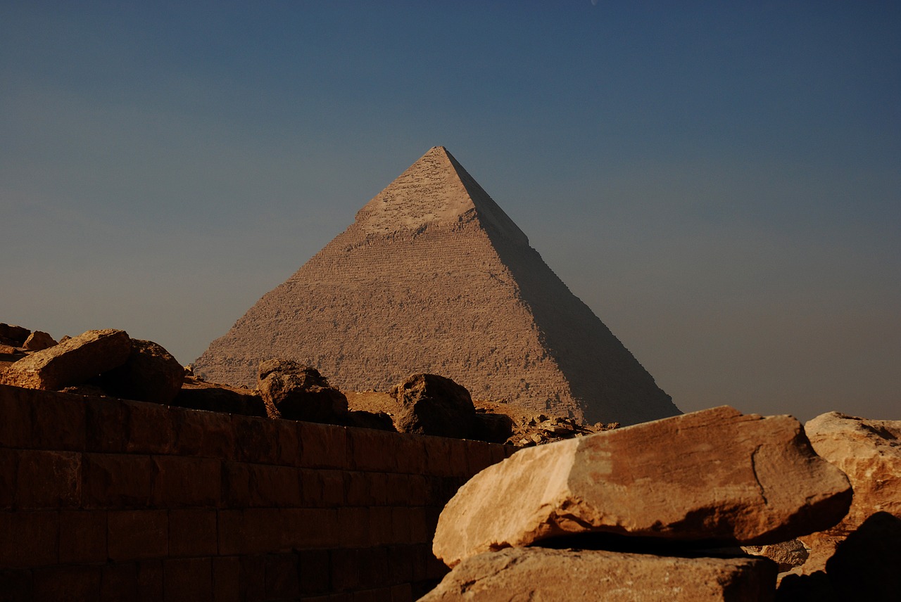 Egiptas, Senovės, Archeologija, Piramidė, Duoti, Kairas, Istorinis, Skulptūra, Akmenys, Vasara