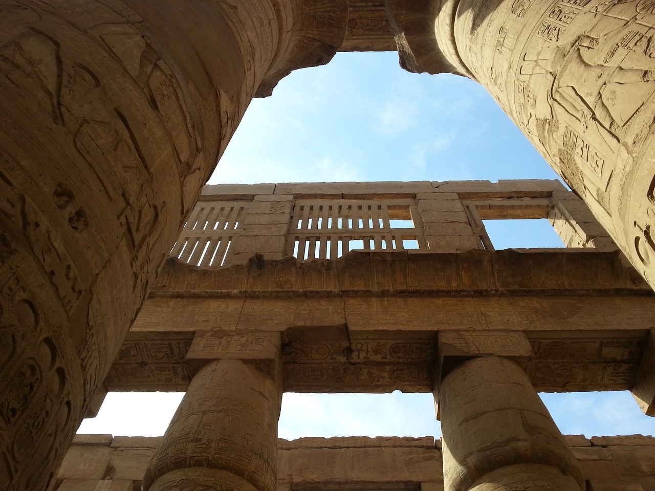 Egiptas, Luxor, Šventykla, Akmuo, Senovės, Karnakas, Architektūra, Istorija, Egyptian, Kelionė