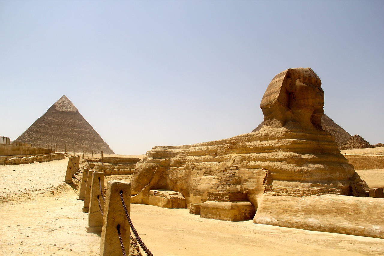 Egiptas, Vidurio Rytuose, Piramidės, Sfinksas, Viduryje, Rytas, Arabiškas, Kultūra, Kelionė, Egyptian