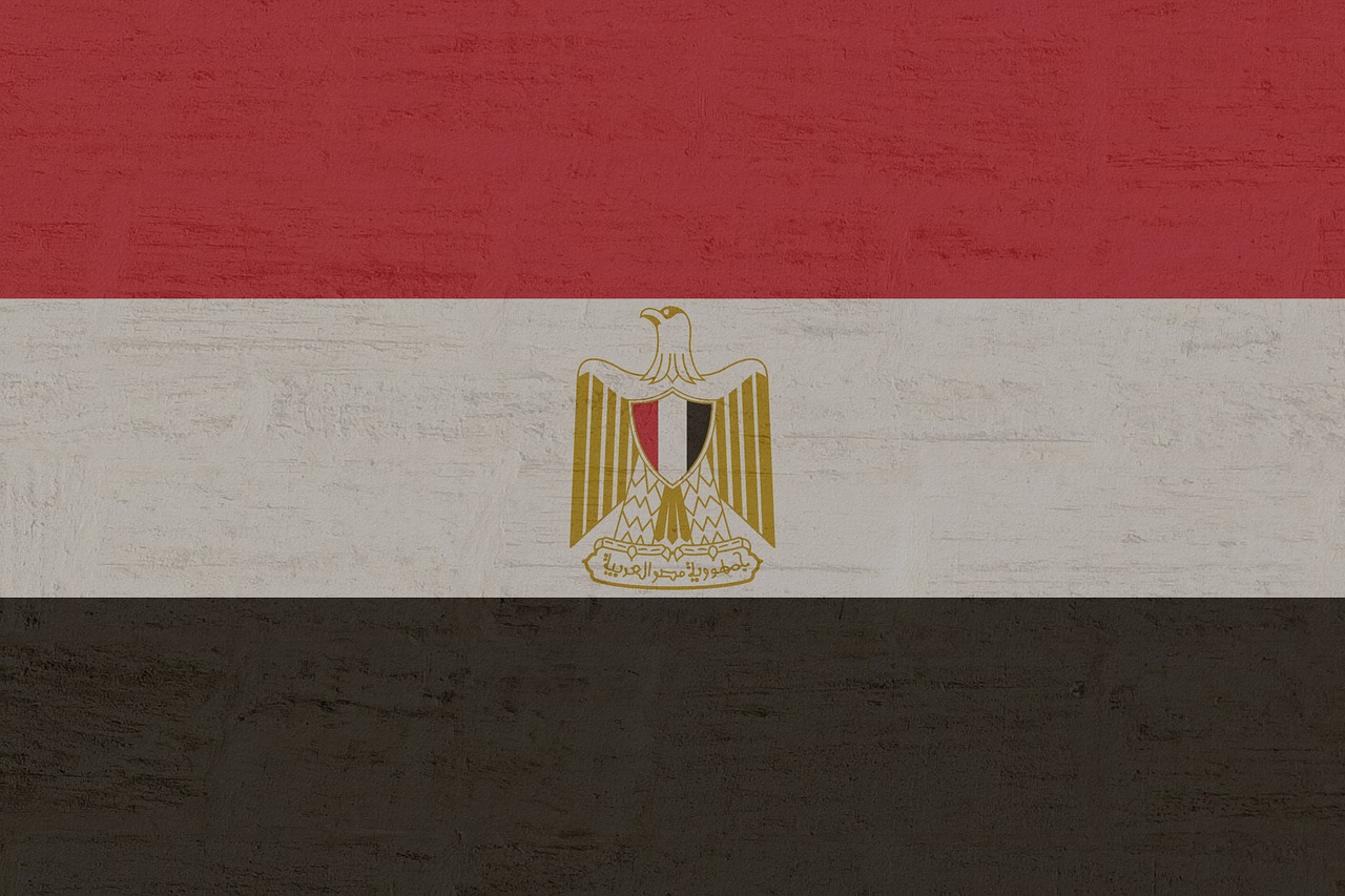 Egiptas, Vėliava, Flaggle, Nemokamos Nuotraukos,  Nemokama Licenzija
