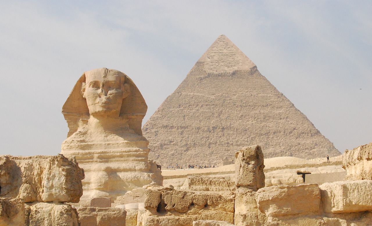 Egiptas, Piramidė, Sfinksas, Nemokamos Nuotraukos,  Nemokama Licenzija