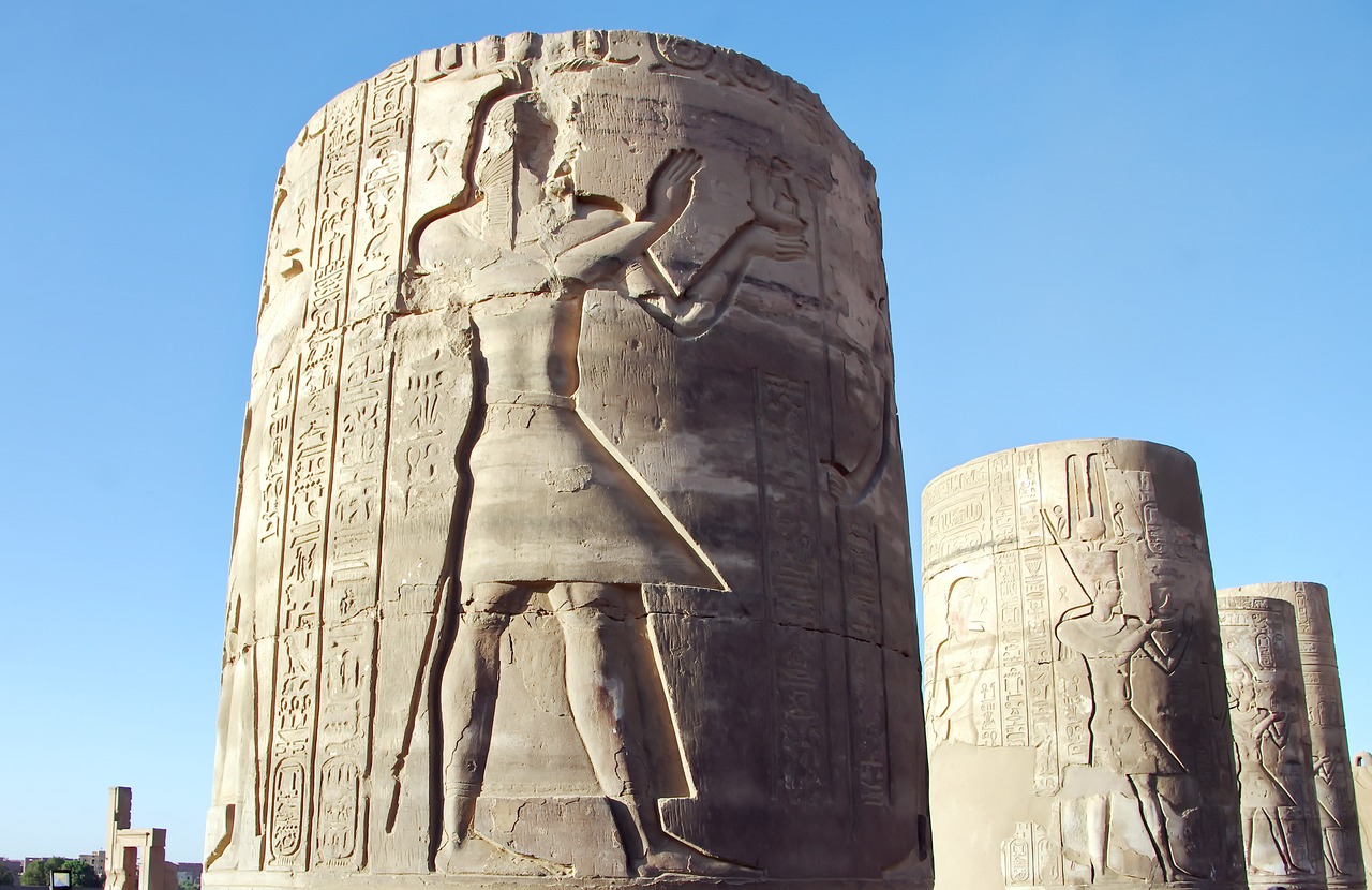 Egiptas,  Karnako,  Stulpelis,  Graviravimas,  Faraonas,  Hieroglifai,  Architektūra,  Senovinis,  Pierre,  Skulptūra