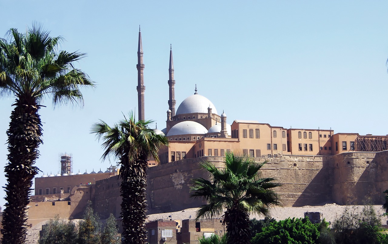 Egiptas,  Kairas,  Citadel,  Saladinas,  Tvirtovė,  Architektūra,  Kelionė,  Minaretas,  Medis,  Religija