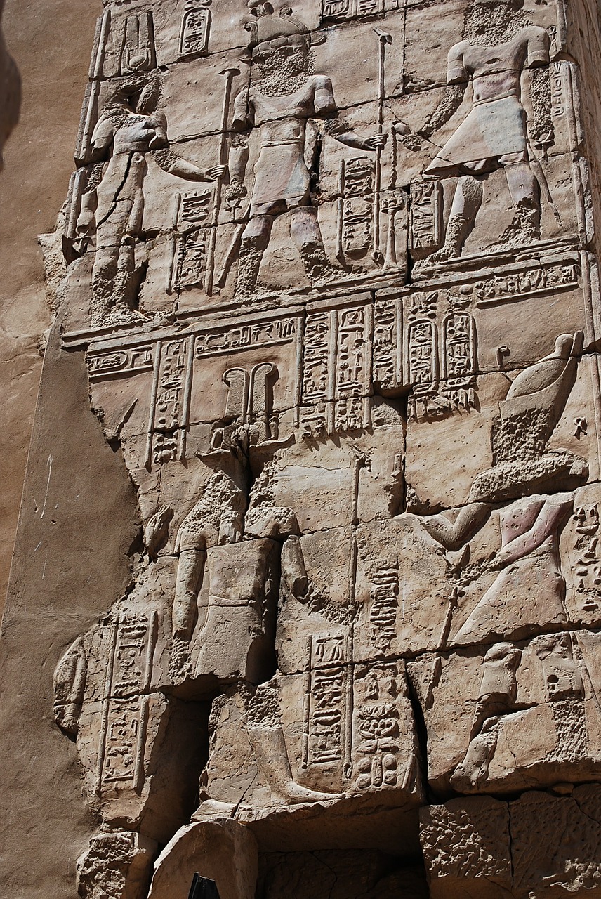 Egiptas, Hieroglifai, Šventykla, Nemokamos Nuotraukos,  Nemokama Licenzija