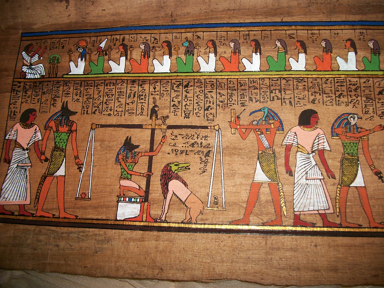 Egiptas, Anubis, Teismo Sprendimas, Dievas, Egyptian, Senovės, Religija, Faraonas, Kultūra, Horas