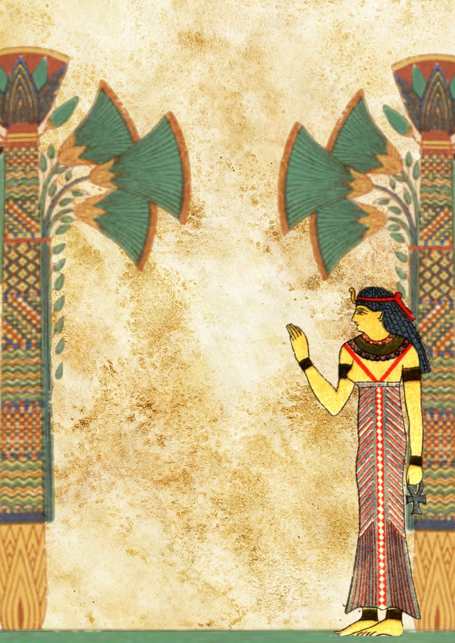 Egyptian, Popierius, Moteris, Suknelė, Dizainas, Artefaktas, Senovės Egiptas, Koliažas, Bendruomenė, Religija