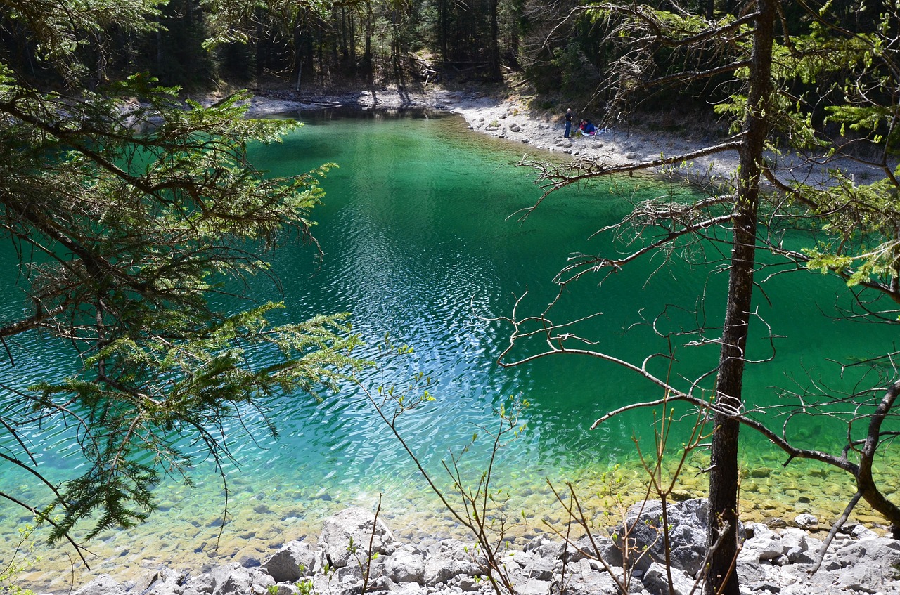 Eibsee, Ežeras, Bavarija, Vandens Atspindys, Grainau, Kalninis Ežeras, Laisvalaikis, Nemokamos Nuotraukos,  Nemokama Licenzija