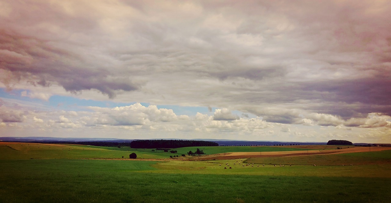 Eifel, Laukai, Kraštovaizdis, Ganykla, Žemdirbystė, Pieva, Platus, Vaizdas, Vokietija, Plato