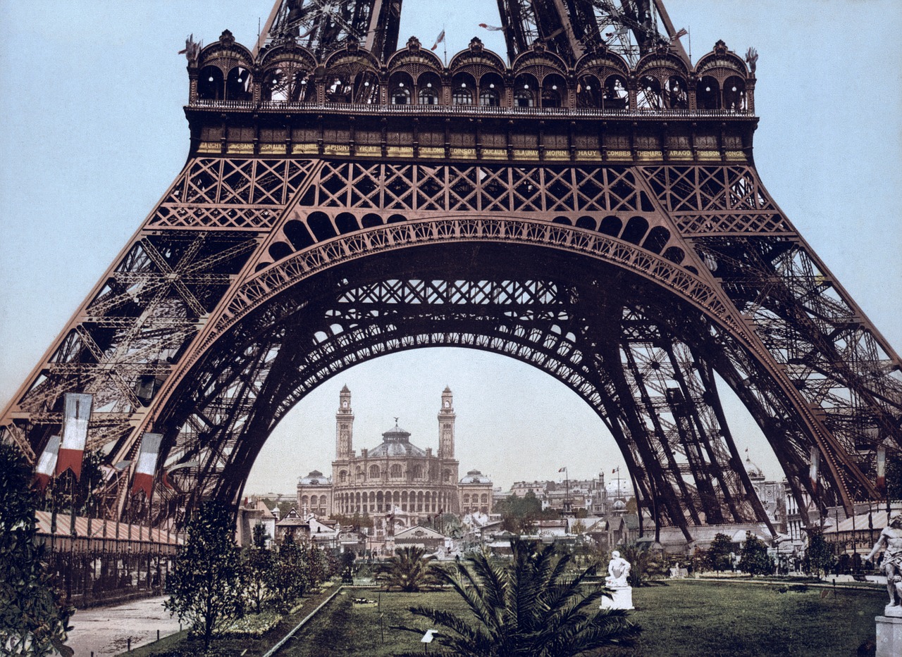 Eifelio Bokštas, Trocadéro, Universali Paroda, 1900 M ., France, 1887-1889 Darbo, Prancūzijos Sostinės Simbolis, Kultūros Vieta, Kultūra, Alexandre Gustave Eiffel Architektas