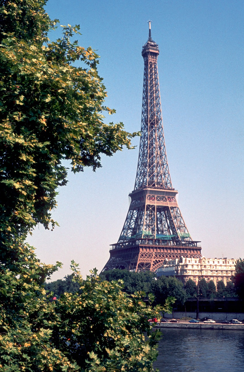 Eifelio Bokštas, Ekskursija Eifelis, Paris, France, Orientyras, Pasaulio Mugė, Bokštas, Architektūra, Lankytinos Vietos, Plieno Konstrukcija