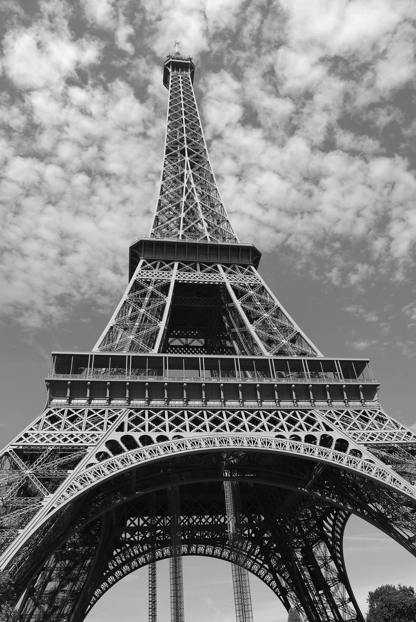 Eifelio Bokštas, Paris, France, Bokštas, Orientyras, Europa, Prancūzų Kalba, Kelionė, Turizmas, Miestas