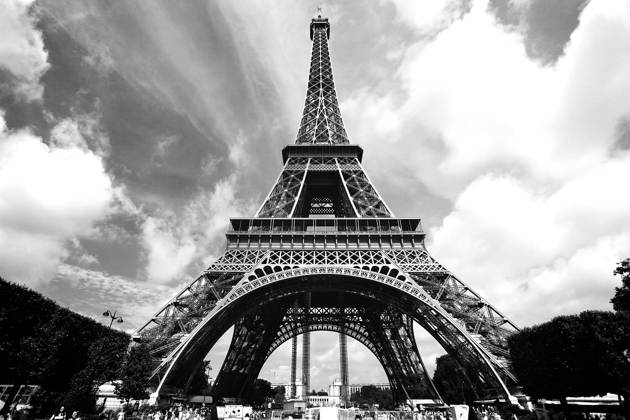 Eifelio Bokštas,  Prancūzija,  Paryžius,  Eifelio,  Architektūra,  Europa,  Žymus Objektas,  Prancūzų Kalba,  Kelionė,  Turizmas