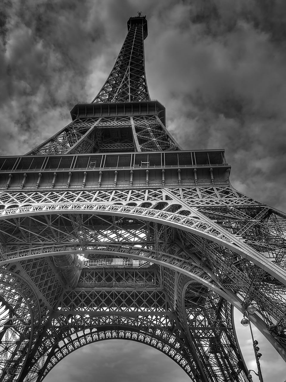Eifelio Bokštas, Bokštas, Paris, France, Pasaulio Mugė, Architektūra, Plieno Konstrukcija, Plienas, Orientyras, Lankytinos Vietos