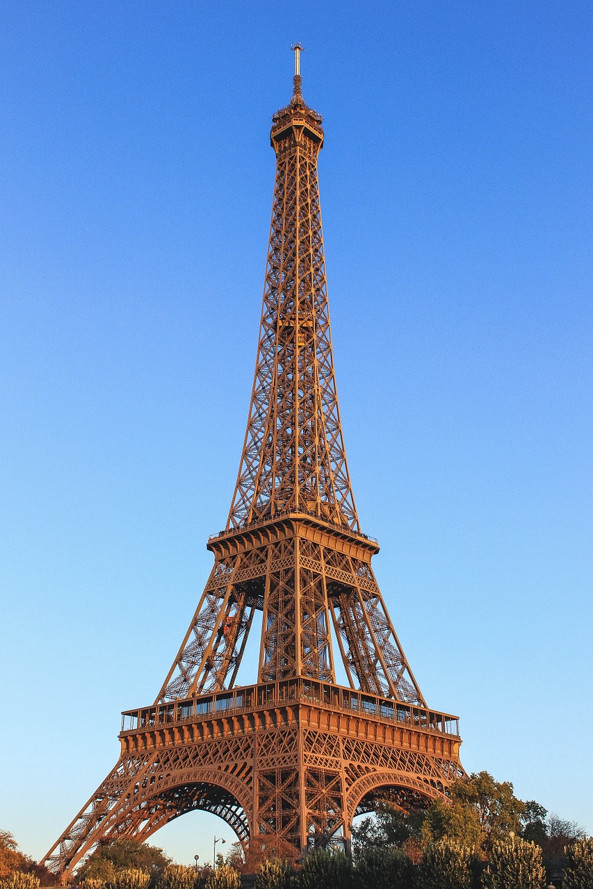 Eifelio Bokštas, Paris, France, Žinomas, Orientyras, Architektūra, Europa, Struktūra, Istorinis, Ekskursijos