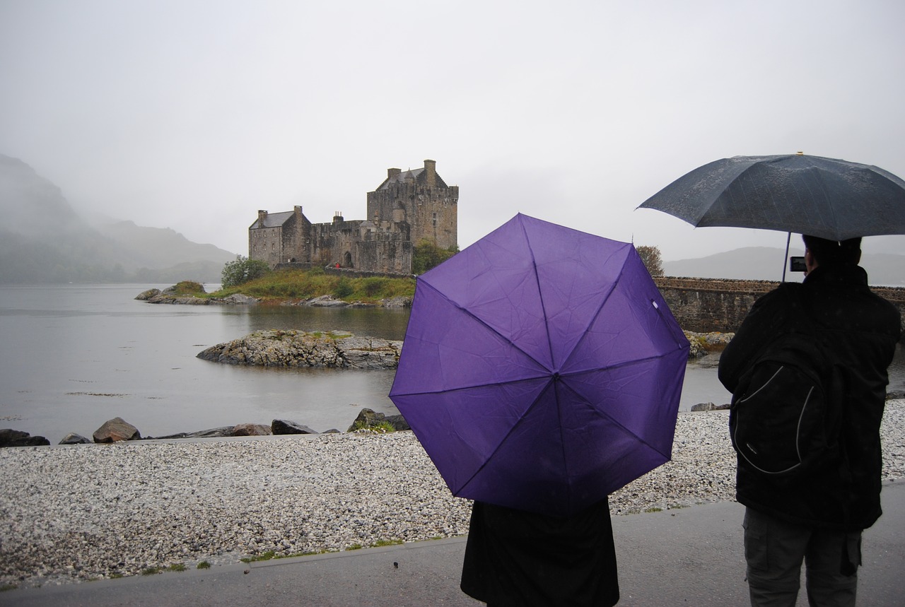 Eilean Donan, Pilis, Škotija, Nemokamos Nuotraukos,  Nemokama Licenzija