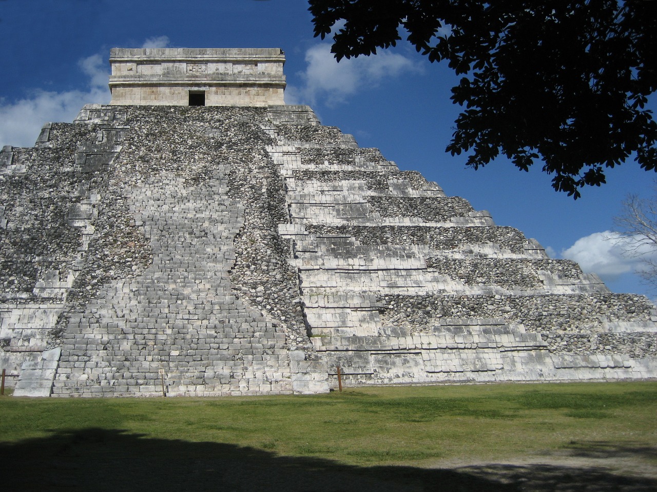 El-Castillo, Chichen-Itza, Mayan, Piramidė, Šventykla, Meksika, Yukatanas, Archeologiniai, Nemokamos Nuotraukos,  Nemokama Licenzija