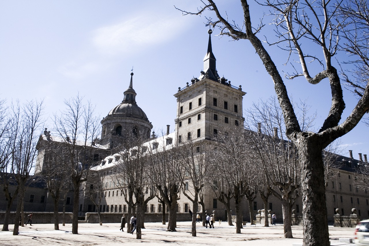 El Escorial, Madride, Mėlynas, Akmuo, Istorija, Sąvartynas, Paminklas, Architektūra, Ispanija, Nemokamos Nuotraukos
