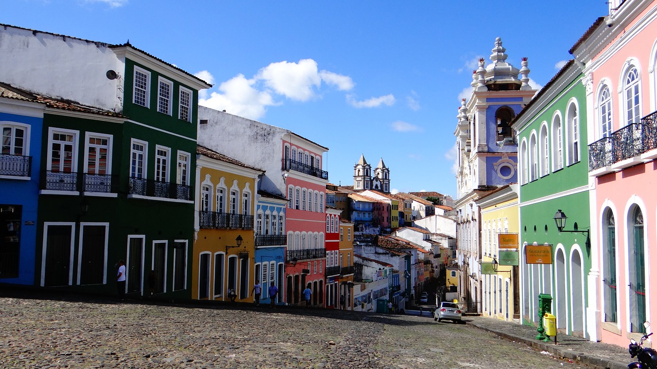 Salvadoras, Brazilija, Brazilwood, Salvador De Bahia, Bahia, Spalvos, Apdaila, Nemokamos Nuotraukos,  Nemokama Licenzija